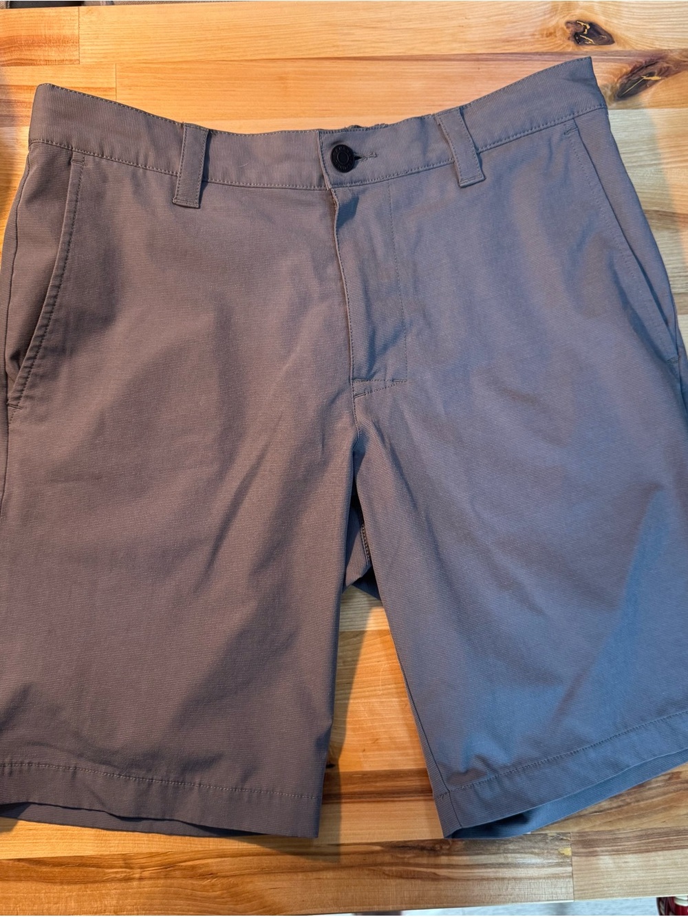 Banana Republic En’s Athletic Fit Shorts Size 30 Blue Performance